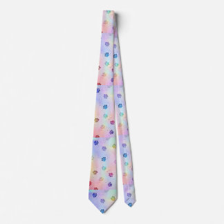 Puppet Footprints Tie
