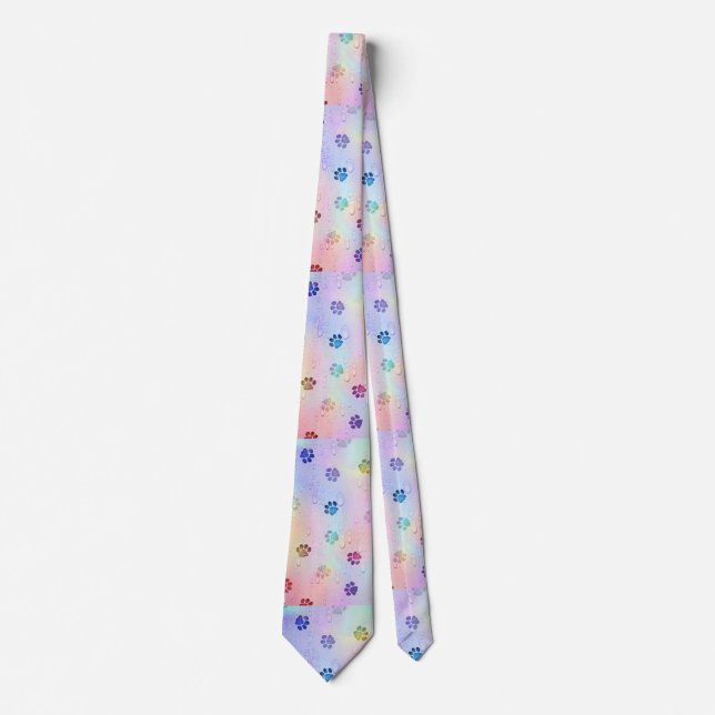 Puppet Footprints Tie (Front)