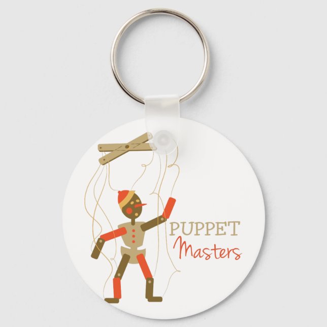 Puppet Masters Key Ring (Front)