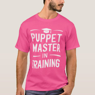 Puppet Mastery Shadow Play Ventriloquist Performan T-Shirt