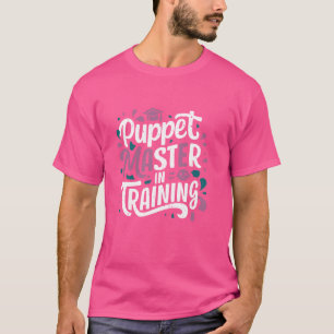 Puppet Mastery Shadow Play Ventriloquist Performan T-Shirt