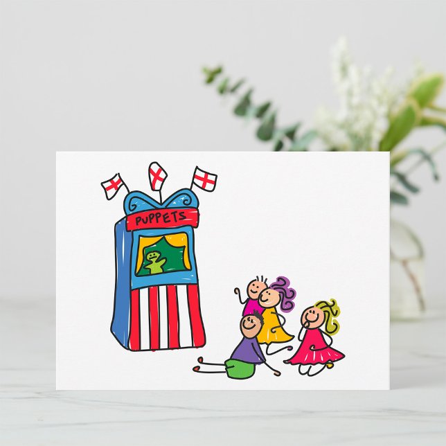 Puppet Show Invitations (Creator Uploaded)