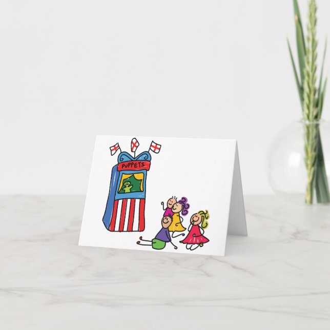 Puppet Show Note Cards (Front)