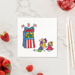 Puppet Show Paper Napkins