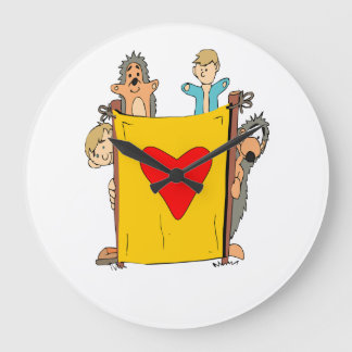 puppet theatre large clock