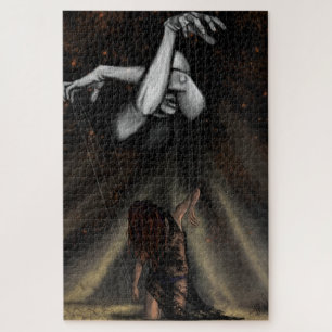 Puppet Woman In Love Jigsaw Puzzle