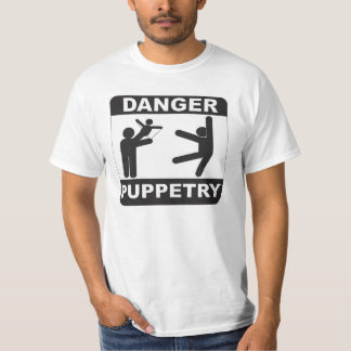 Puppeteers Unite- Danger Puppetry T-Shirt