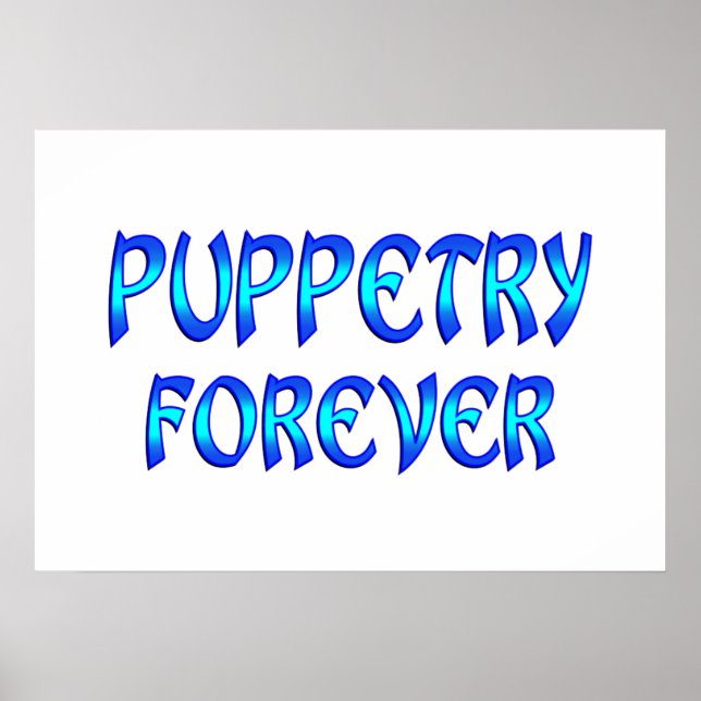 Puppetry Forever Poster (Front)