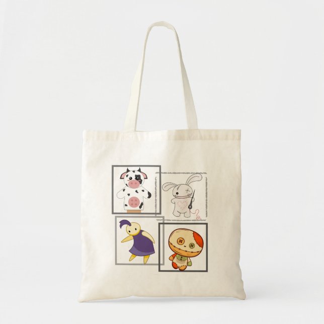 Puppets Show.w Tote Bag (Front)