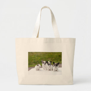 puppies-453532.jpg large tote bag