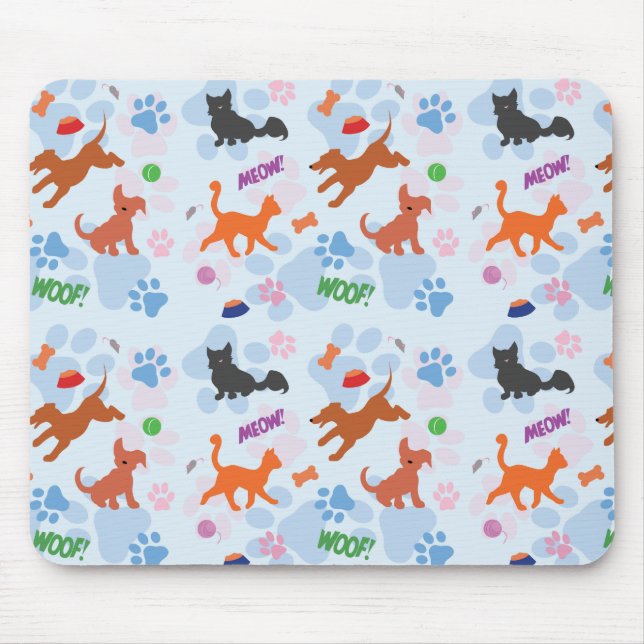 Puppies and Kittens Mouse Mat (Front)