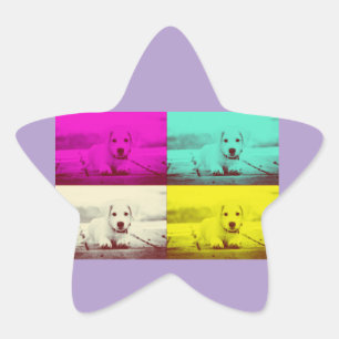 puppies cute  star sticker