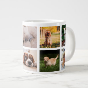 Puppies Dogs Instagram Photos Large Coffee Mug