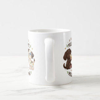 puppies milk time  coffee mug