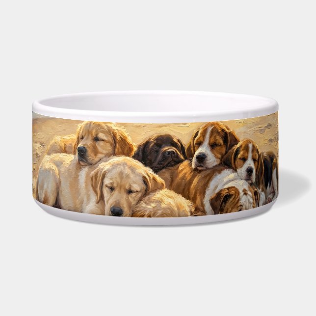 Puppies On The Beach  (Front)