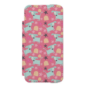 Puppies, Stars, and Flowers Incipio Watson™ iPhone 5 Wallet Case