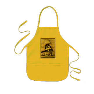 "Puppy, 4 Weeks Old" Kids Apron