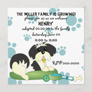 Puppy Adoption Celebration! Invitation