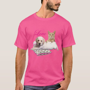 Puppy and Kitten T-Shirt