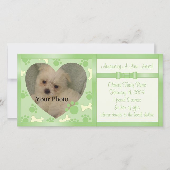 Puppy Announcement (Front)