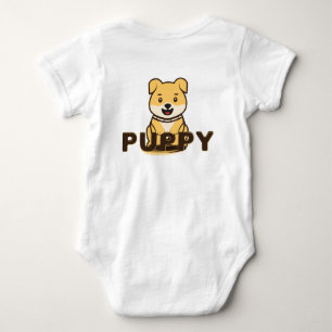 Puppy Baby Bodysuit