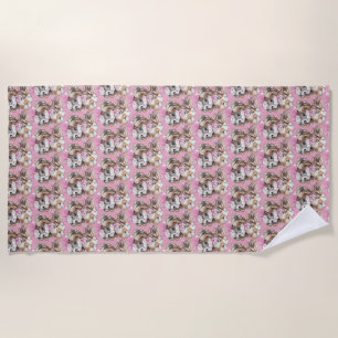 Puppy Beach Towel