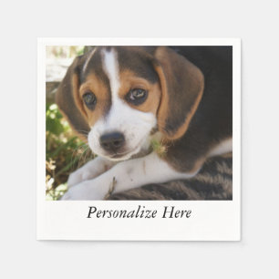 Puppy Beagles Napkin