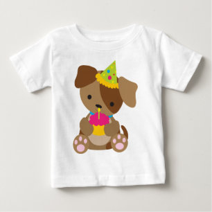 Puppy Birthday Baby T-Shirt