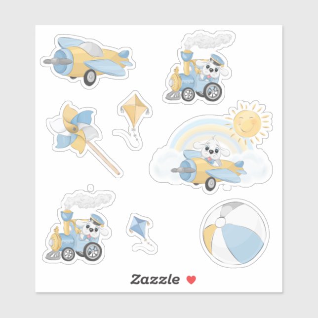Puppy Birthday Boy (Sheet)
