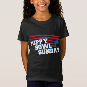 Puppy Bowl Sunday Cute Dog Lover Gift T-Shirt