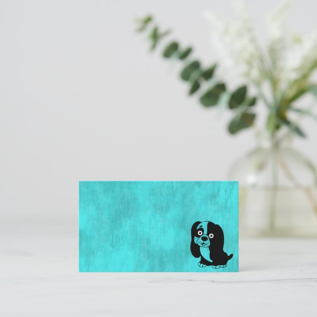 Puppy Business Card (Standing Front)
