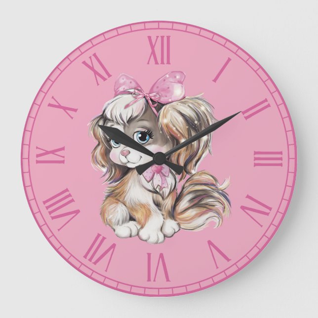 Puppy Clock (Front)