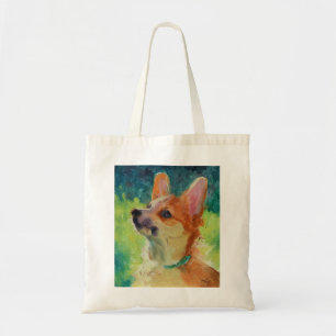 Puppy Corgi Tote Bag