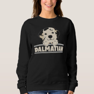 Puppy Cute Dalmatian Dog Sweatshirt