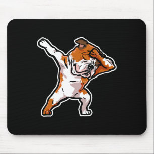 Puppy Dab Dance Dog Dabbing English Bulldog  Mouse Mat