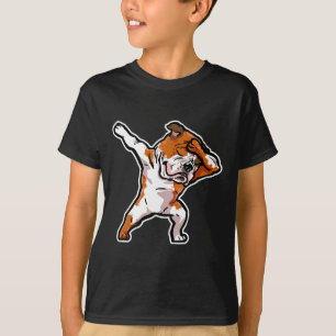 Puppy Dab Dance Dog Dabbing English Bulldog T-Shirt