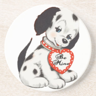 puppy dalmation coaster