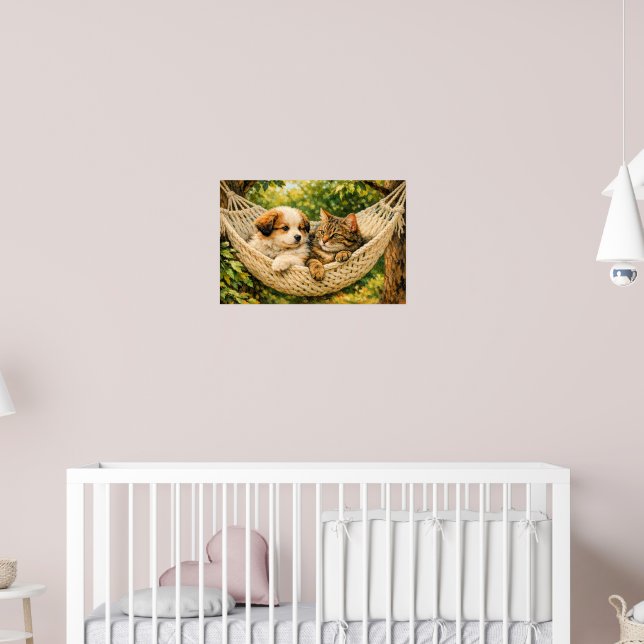 Puppy Dog and Kitty Cat, Poster (Nursery 2)