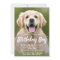 Puppy Dog Birthday Party Pet Photo Invitation