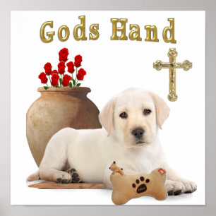 Puppy Dog Christian posters