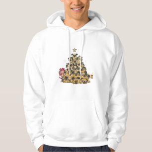 Puppy Dog Christmas Tree, Dog Christmas Tree Hoodie
