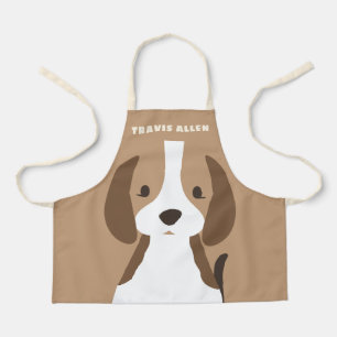 Puppy Dog Cute Children's Art & Cooking Apron