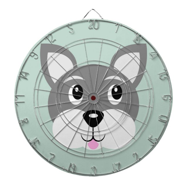 Puppy Dog Dartboard (Front)