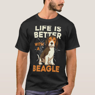 Puppy Dog  Dog Owner Animal Pet Owner  Beagle T-Shirt