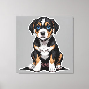 Puppy Dog Eyes Canvas Print
