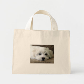 Puppy Dog Eyes Mini Tote Bag