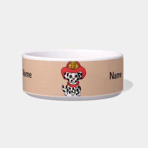 Puppy Dog Firefighter Bowl