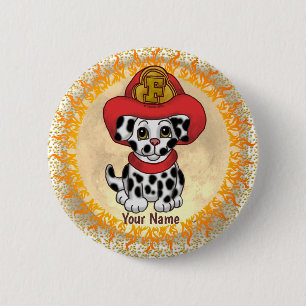 Puppy Dog Firefighter pin