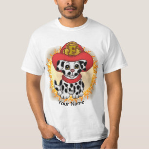 Puppy Dog Firefighter t-shirt