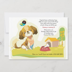 Puppy Dog Invitation